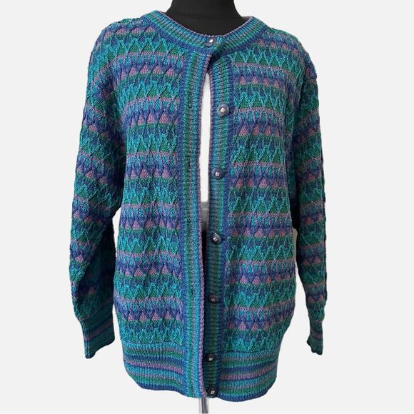 Vintage 60s/70s James Kenrob cardigan - Picture 1 of 13